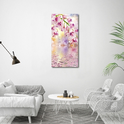 Wall art acrylic Orchid