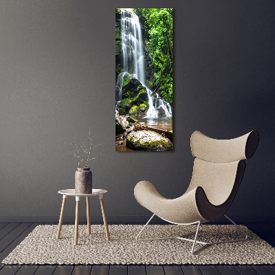 Print on acrylic Waterfall in the jungle