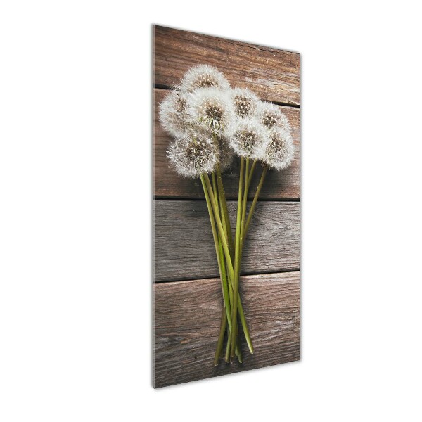 Acrylic wall art Dandelion bouquet