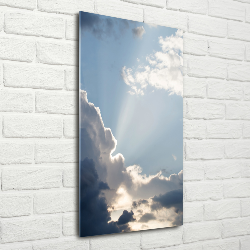 Print on acrylic Clouds in the sky