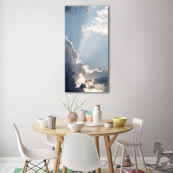 Print on acrylic Clouds in the sky