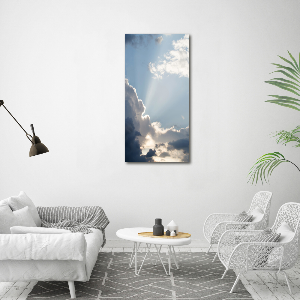 Print on acrylic Clouds in the sky