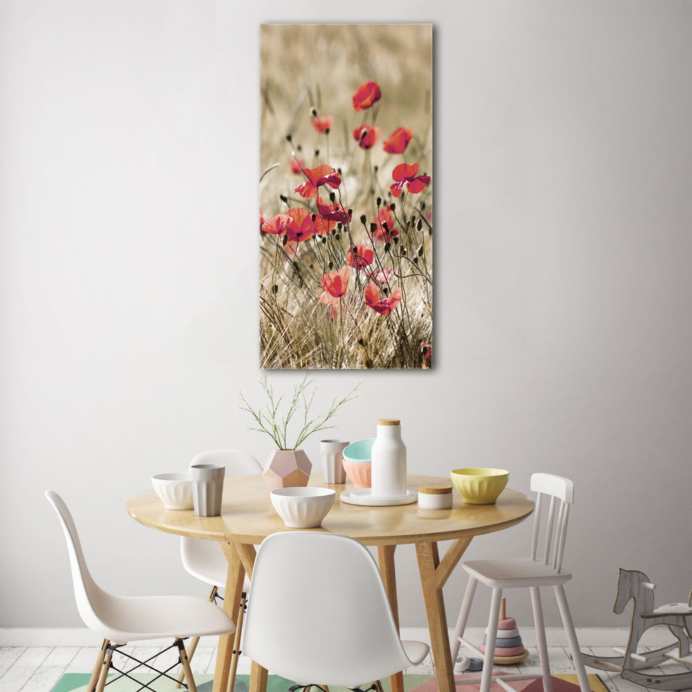 Print on acrylic Field flowers