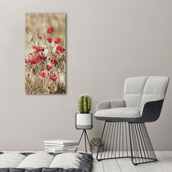 Print on acrylic Field flowers