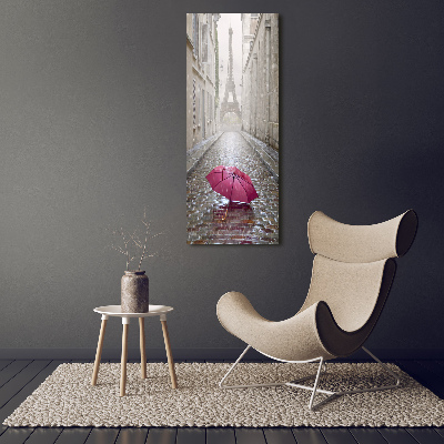 Acrylic wall art France umbrella