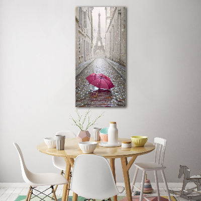 Acrylic wall art France umbrella