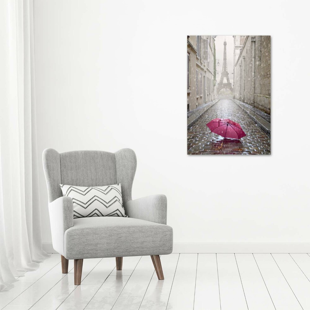 Acrylic wall art France umbrella