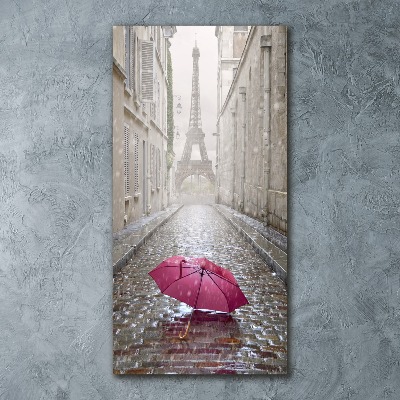 Acrylic wall art France umbrella