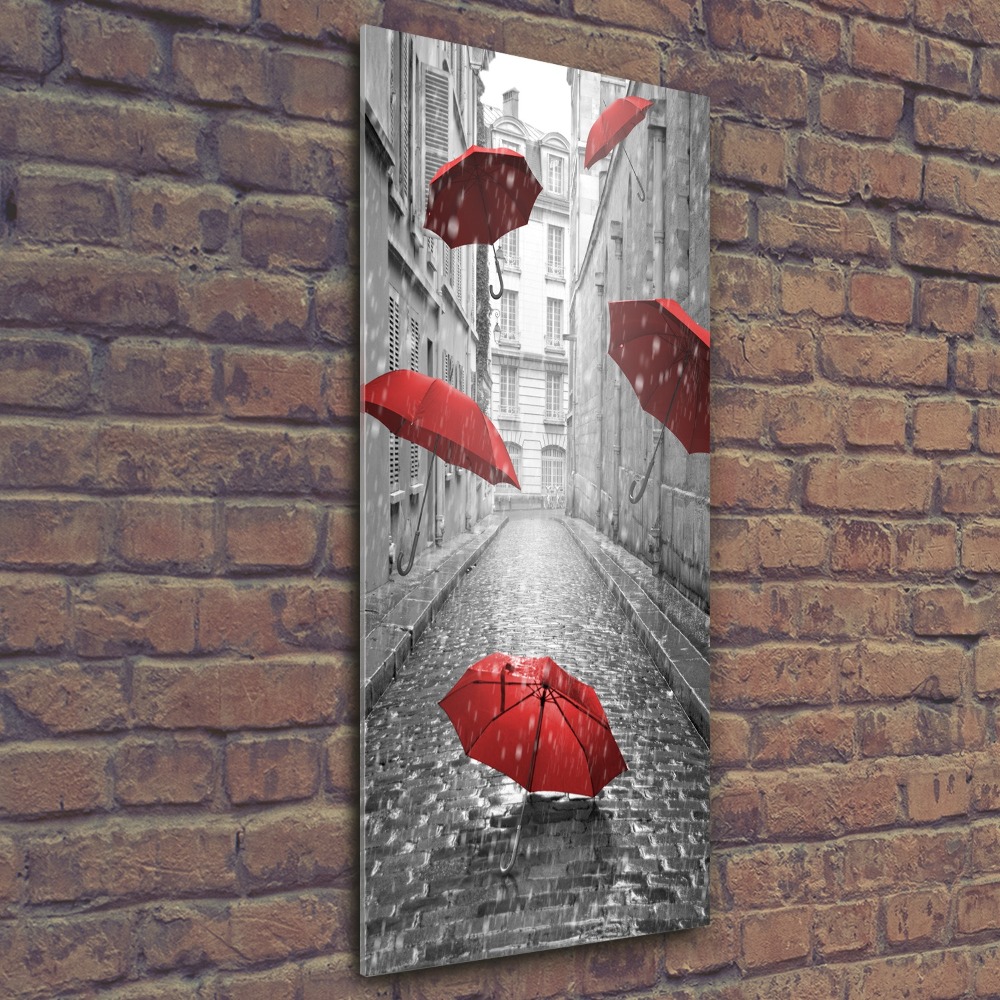 Acrylic wall art France umbrella