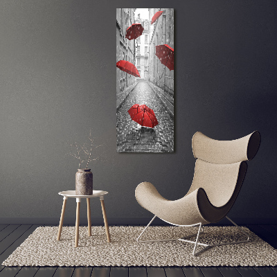 Acrylic wall art France umbrella