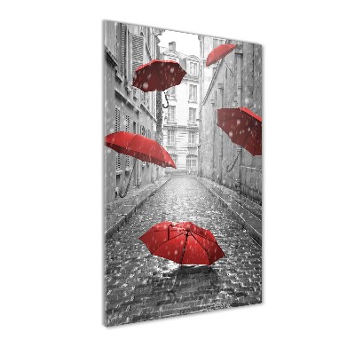 Acrylic wall art France umbrella