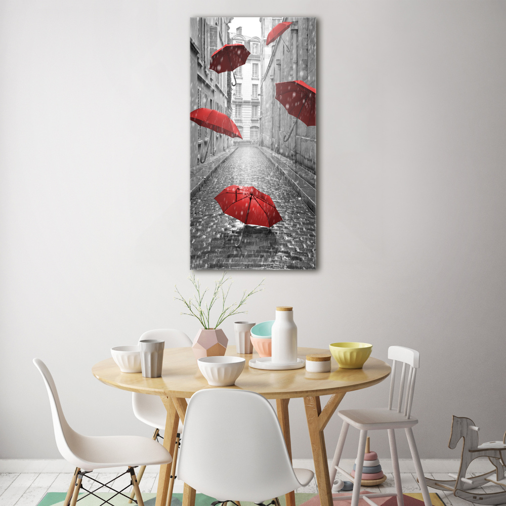 Acrylic wall art France umbrella