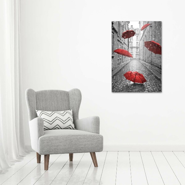 Acrylic wall art France umbrella