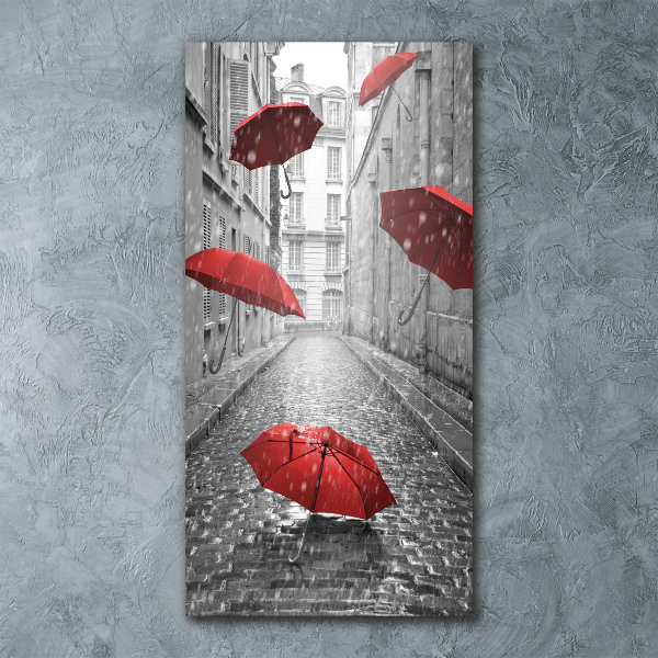 Acrylic wall art France umbrella