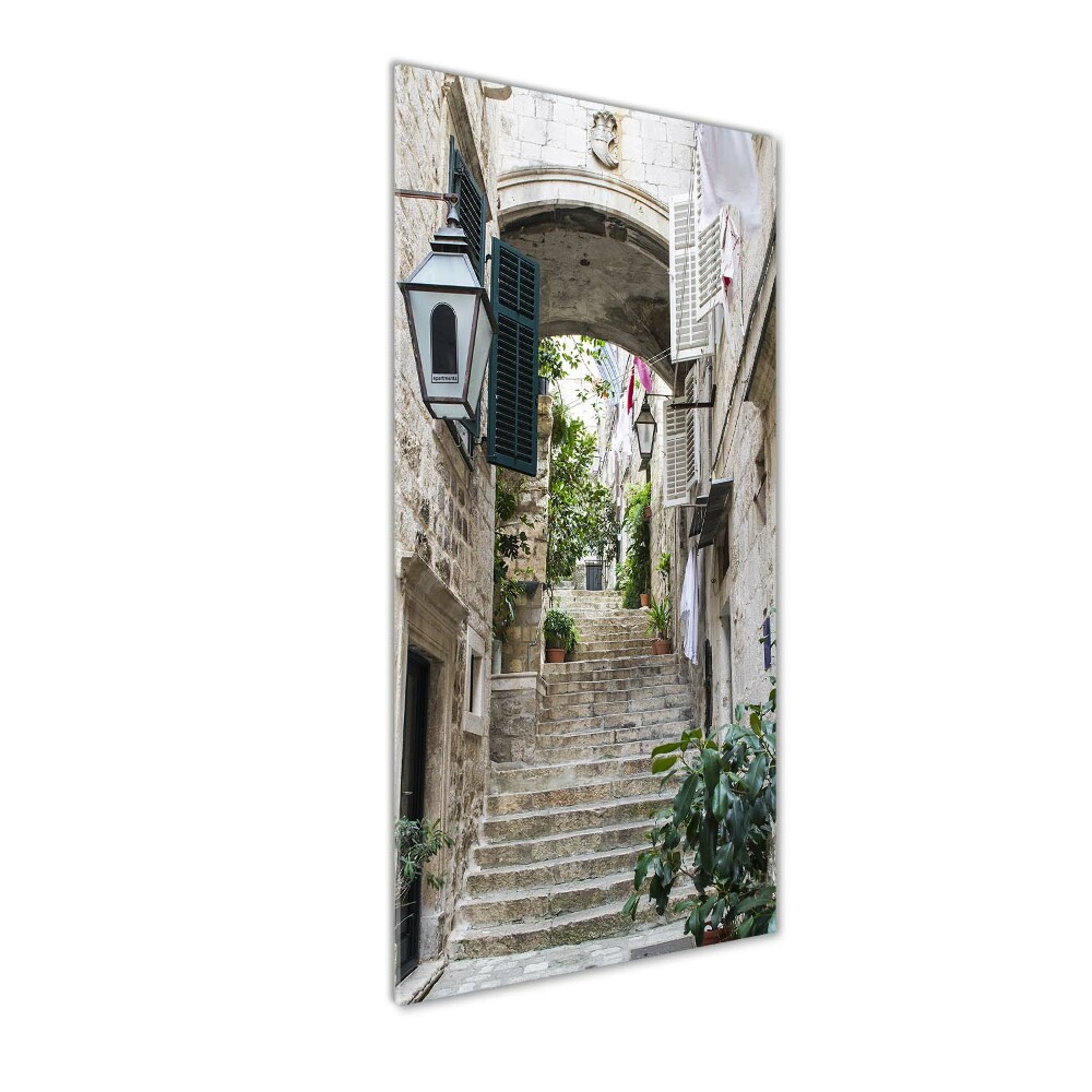 Print on acrylic Dubrovnik streets