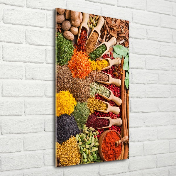 Print on acrylic glass Spices