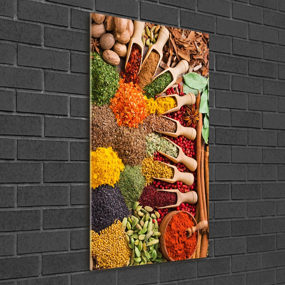 Print on acrylic glass Spices