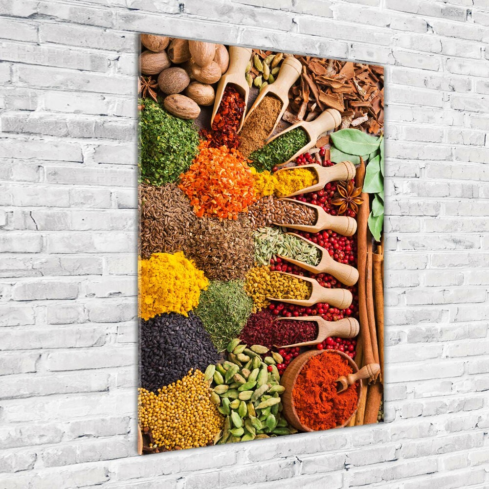 Print on acrylic glass Spices