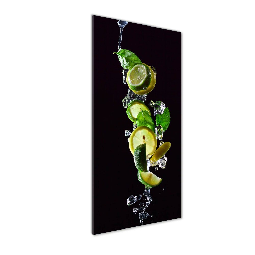 Print on acrylic glass Lime and lemon