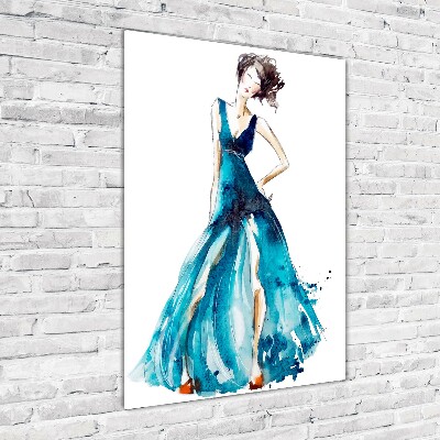 Acrylic print Fashion illustration