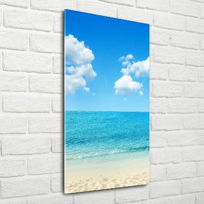 Print on acrylic Tropical beach