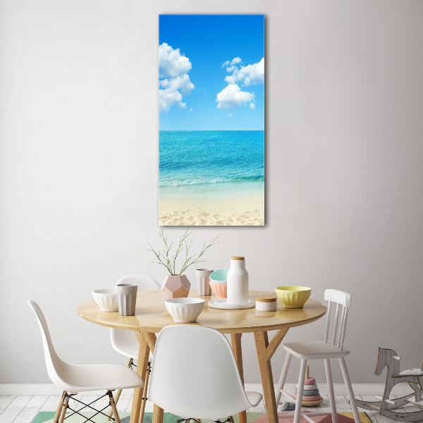 Print on acrylic Tropical beach