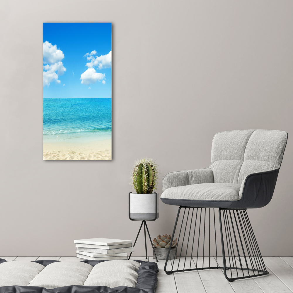 Print on acrylic Tropical beach