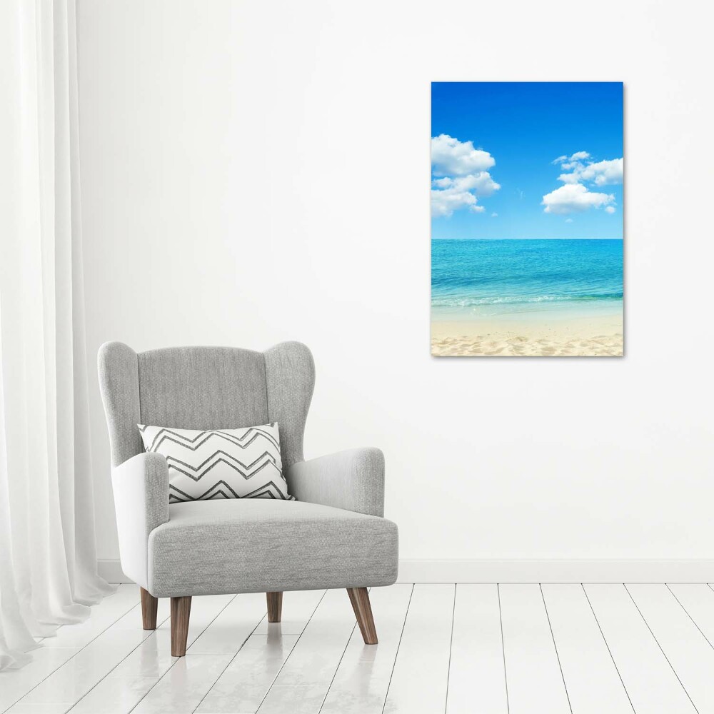 Print on acrylic Tropical beach