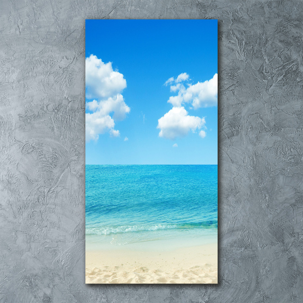 Print on acrylic Tropical beach