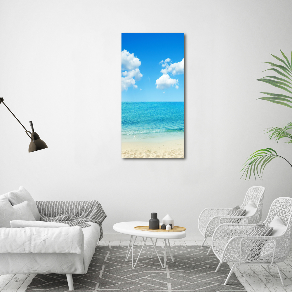 Print on acrylic Tropical beach