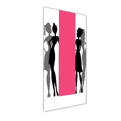 Print on acrylic Women's silhouettes