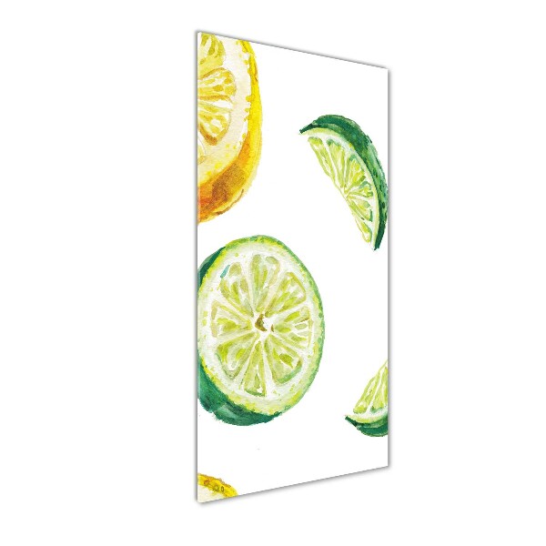 Acrylic wall art Lime and lemons