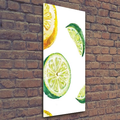 Acrylic wall art Lime and lemons