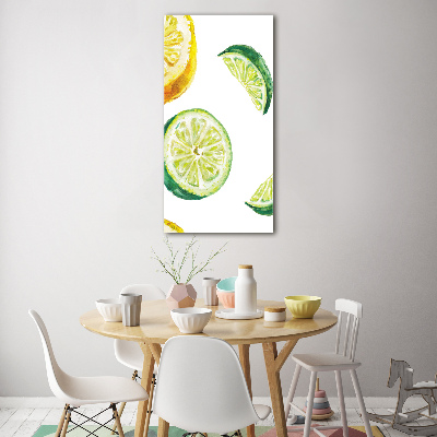 Acrylic wall art Lime and lemons