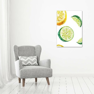 Acrylic wall art Lime and lemons