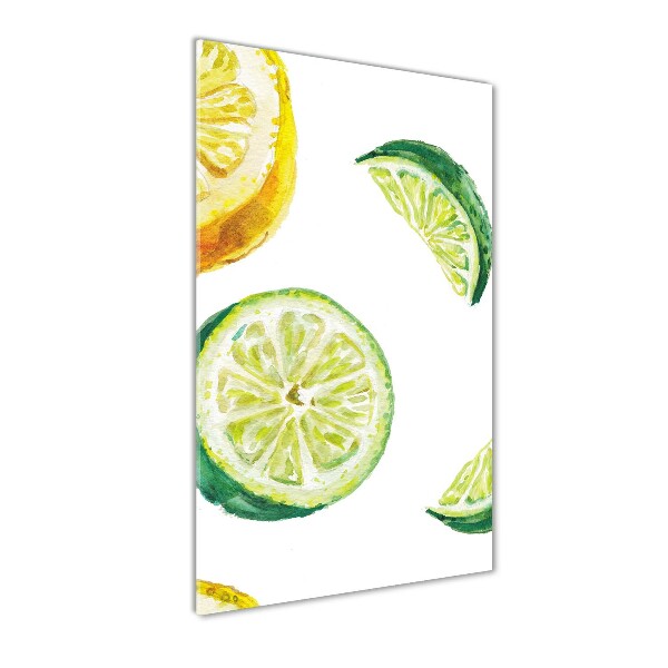 Acrylic wall art Lime and lemons