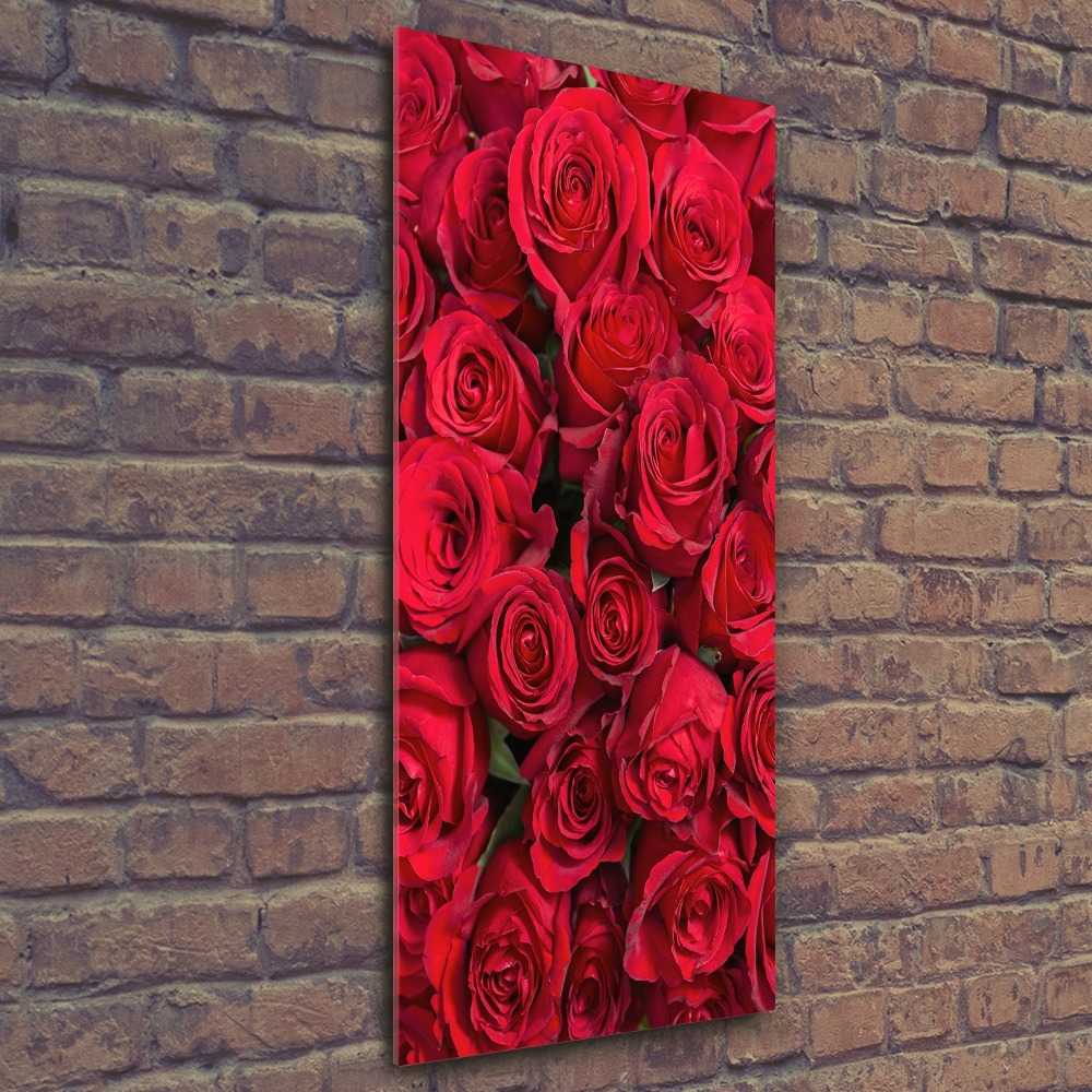 Print on acrylic Red roses