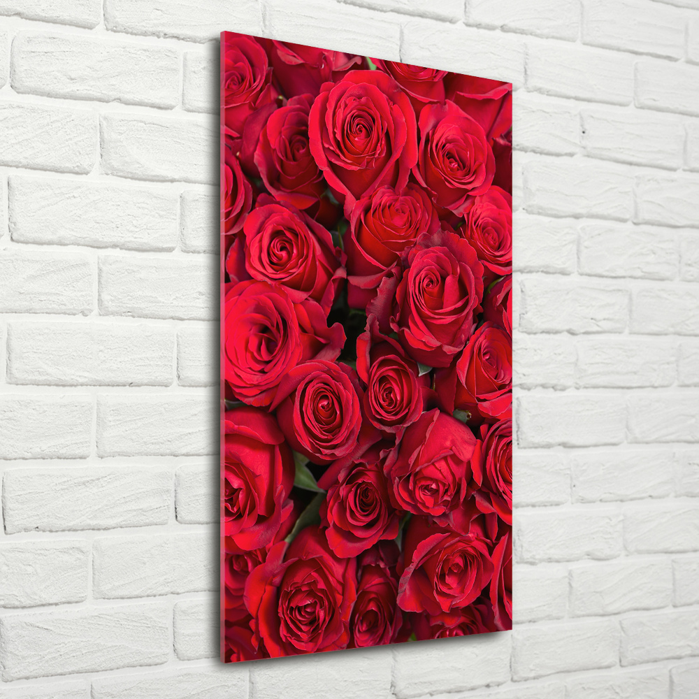 Print on acrylic Red roses