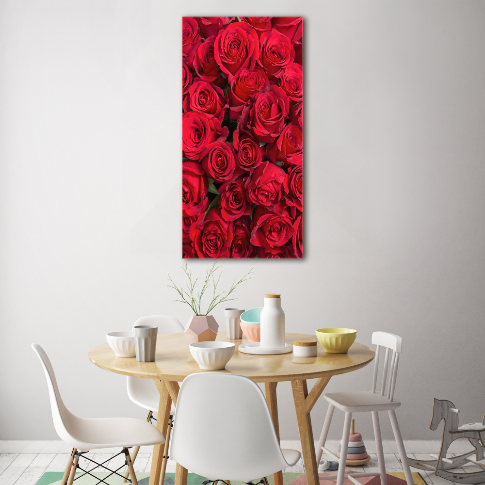 Print on acrylic Red roses