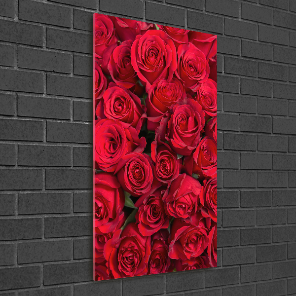 Print on acrylic Red roses