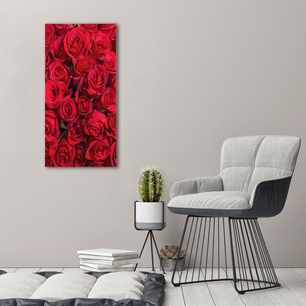 Print on acrylic Red roses