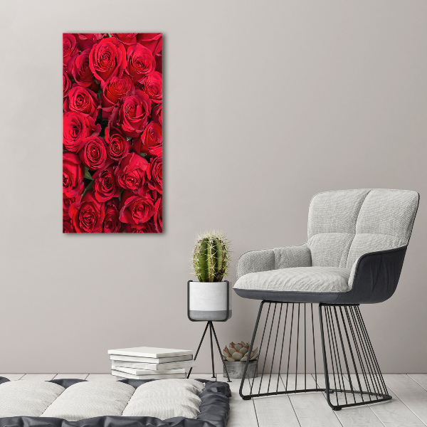 Print on acrylic Red roses