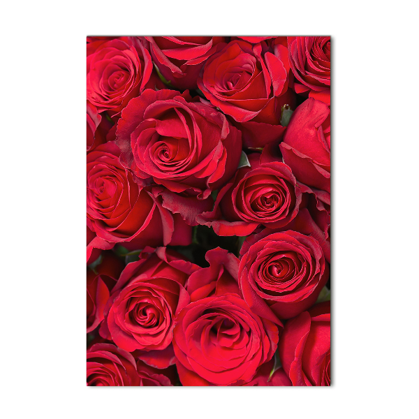 Print on acrylic Red roses