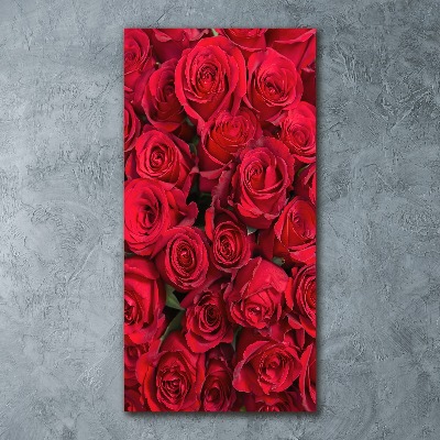 Print on acrylic Red roses