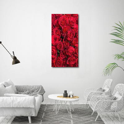 Print on acrylic Red roses