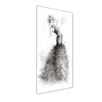 Print on acrylic glass Fashion illustration