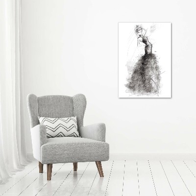 Print on acrylic glass Fashion illustration