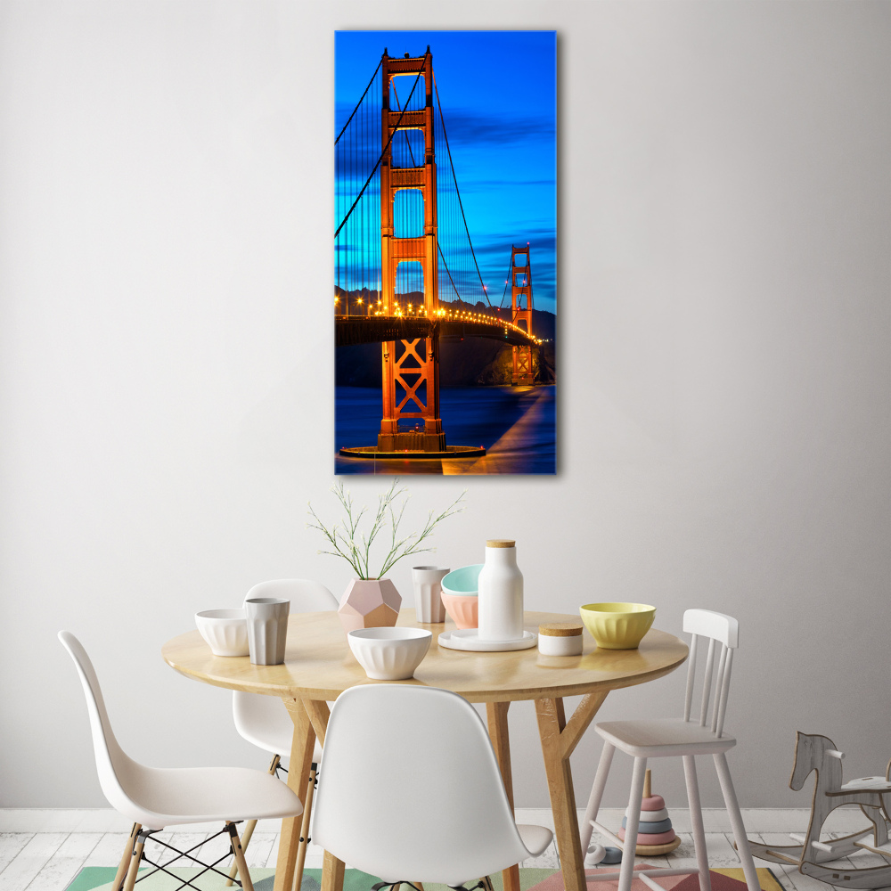 Wall art acrylic San Francisco bridge