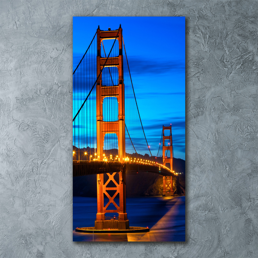 Wall art acrylic San Francisco bridge