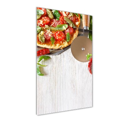 Acrylic print Pizza